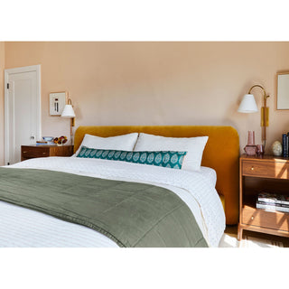 Elan Applique Murale Moderne Minimaliste En Laiton Et Tissu