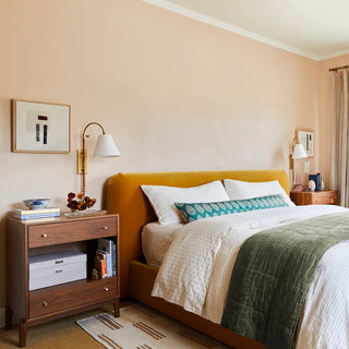 Elan Applique Murale Moderne Minimaliste En Laiton Et Tissu