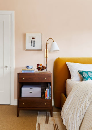 Elan Applique Murale Moderne Minimaliste En Laiton Et Tissu