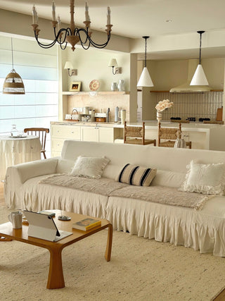 Cuspide Plaster Cone Pendant Light-Neutral Decor