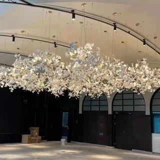 Olivia Céramique Gingko Feuille Lustre
