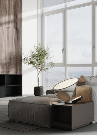 Andrew Contemporary Table Lamp-Neutral Decor