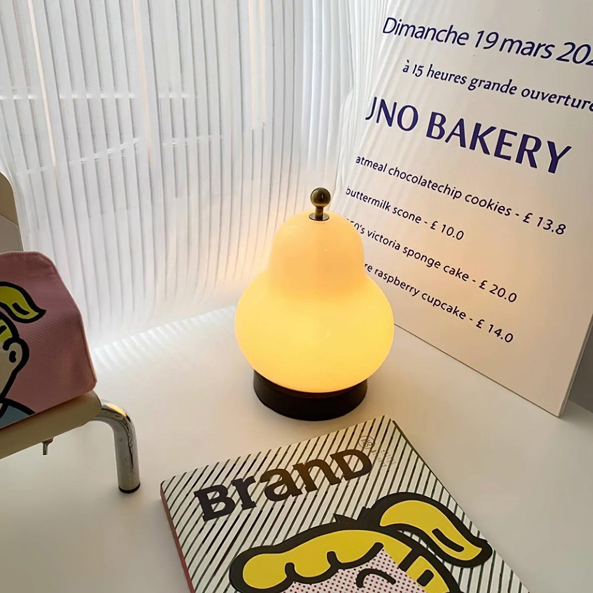 Rivoria Lampe de Table (Batterie Intégrée)