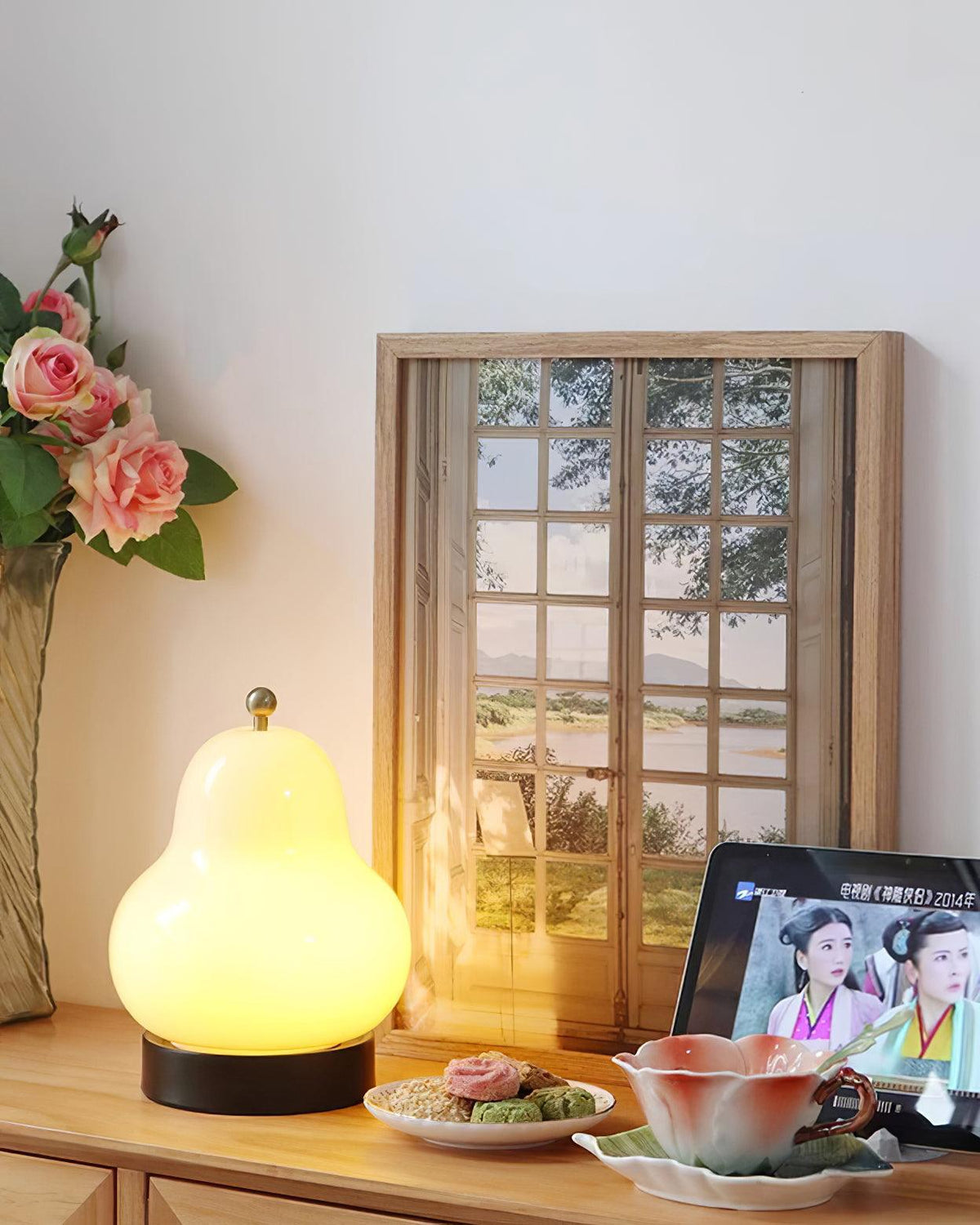Rivoria Lampe de Table (Batterie Intégrée)