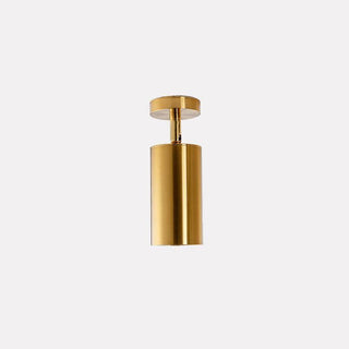 Cacaryra Plafonnier Moderne Minimaliste en Laiton