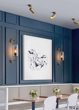 Cacaryra Plafonnier Moderne Minimaliste en Laiton