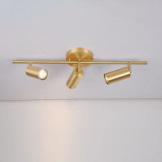Cacaryra Plafonnier Moderne Minimaliste en Laiton