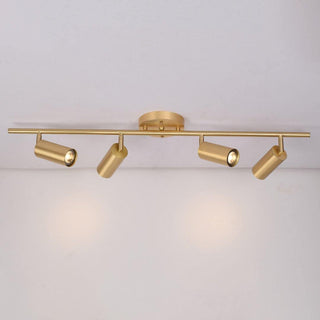 Cacaryra Plafonnier Moderne Minimaliste en Laiton