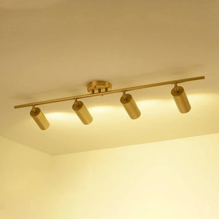 Cacaryra Plafonnier Moderne Minimaliste en Laiton