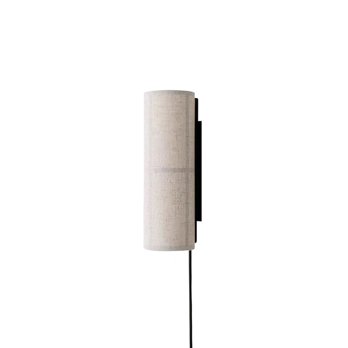 Osa Applique Murale Cylindrique en Tissu Nordic Art à Brancher