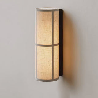 Lustra Wall Lamp Cylinder Fabric Soft Glow-Luire