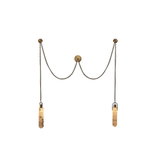 Cylindrical Cluster Alabaster Chandelier-Neutral Decor