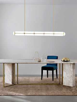 Lustra Suspension Cylindrique Endless pour Salle à Manger