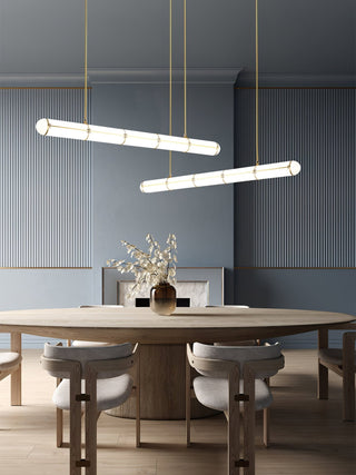 Lustra Suspension Cylindrique Endless pour Salle à Manger