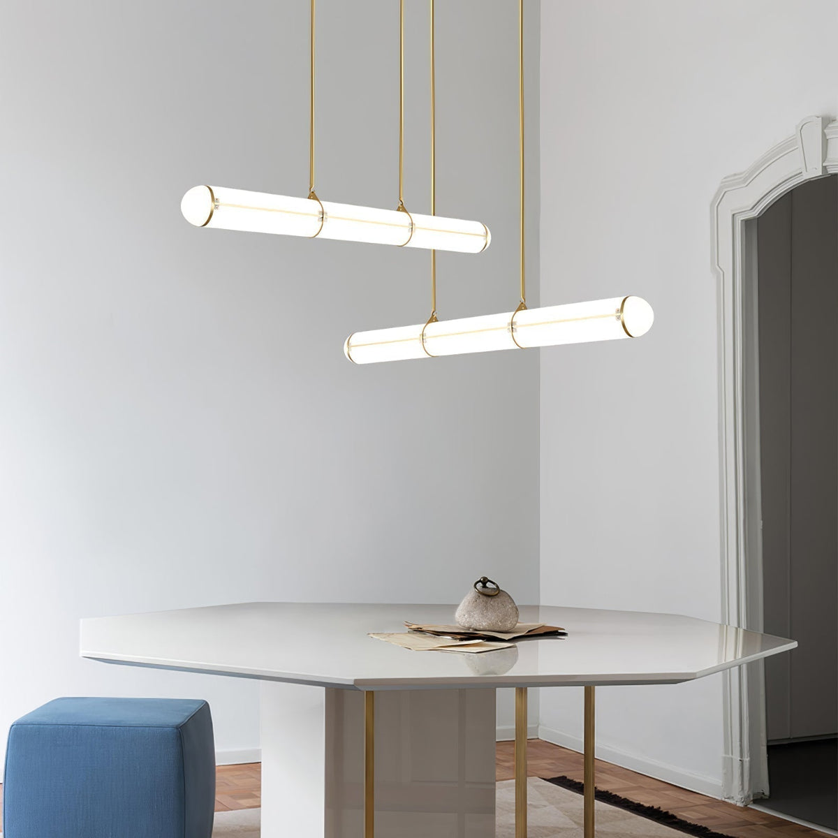Laurara Suspension Cylindrique Endless pour Salle à Manger