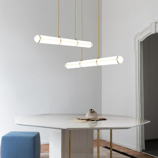 Lustra Suspension Cylindrique Endless pour Salle à Manger