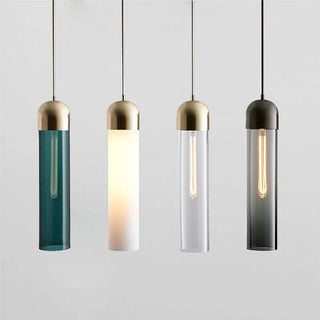 Eurcara  Suspension en Verre de Forme Cylindrique