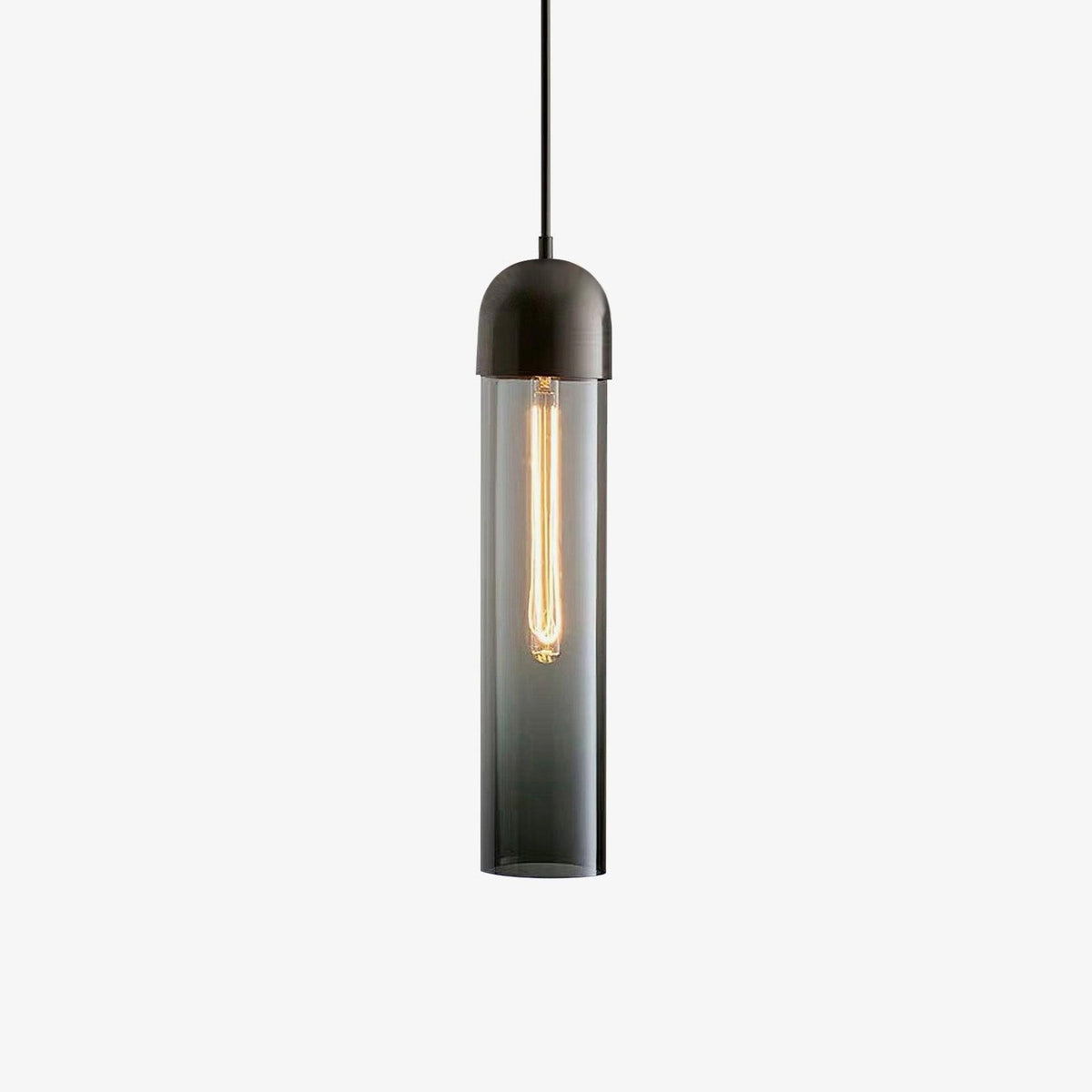 Orenira Suspension en Verre de Forme Cylindrique