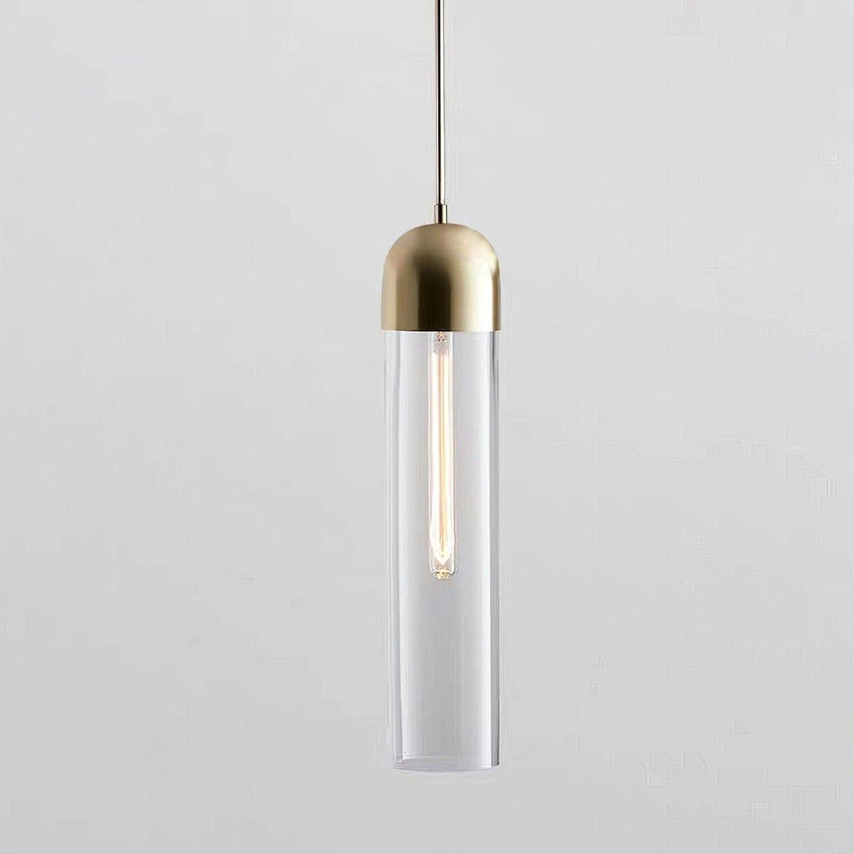 Orenira Suspension en Verre de Forme Cylindrique