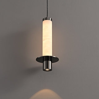 Eirenelia Suspension en Albâtre Cylindrique