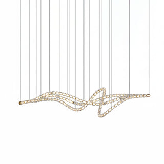 Gabriel Gold Chandelier-Neutral Decor