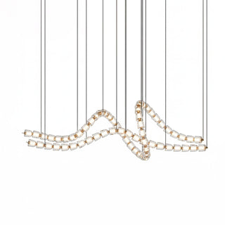 Gabriel Gold Chandelier-Neutral Decor