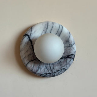 Zoraean Applique Murale Marbre Blanc Élégance Premium