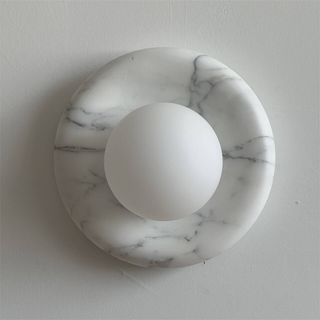 Zoraean Applique Murale Marbre Blanc Élégance Premium