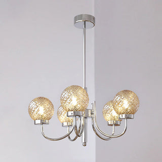 Valentina LED Suspension Métal Verre Cuisine Chambre à Coucher