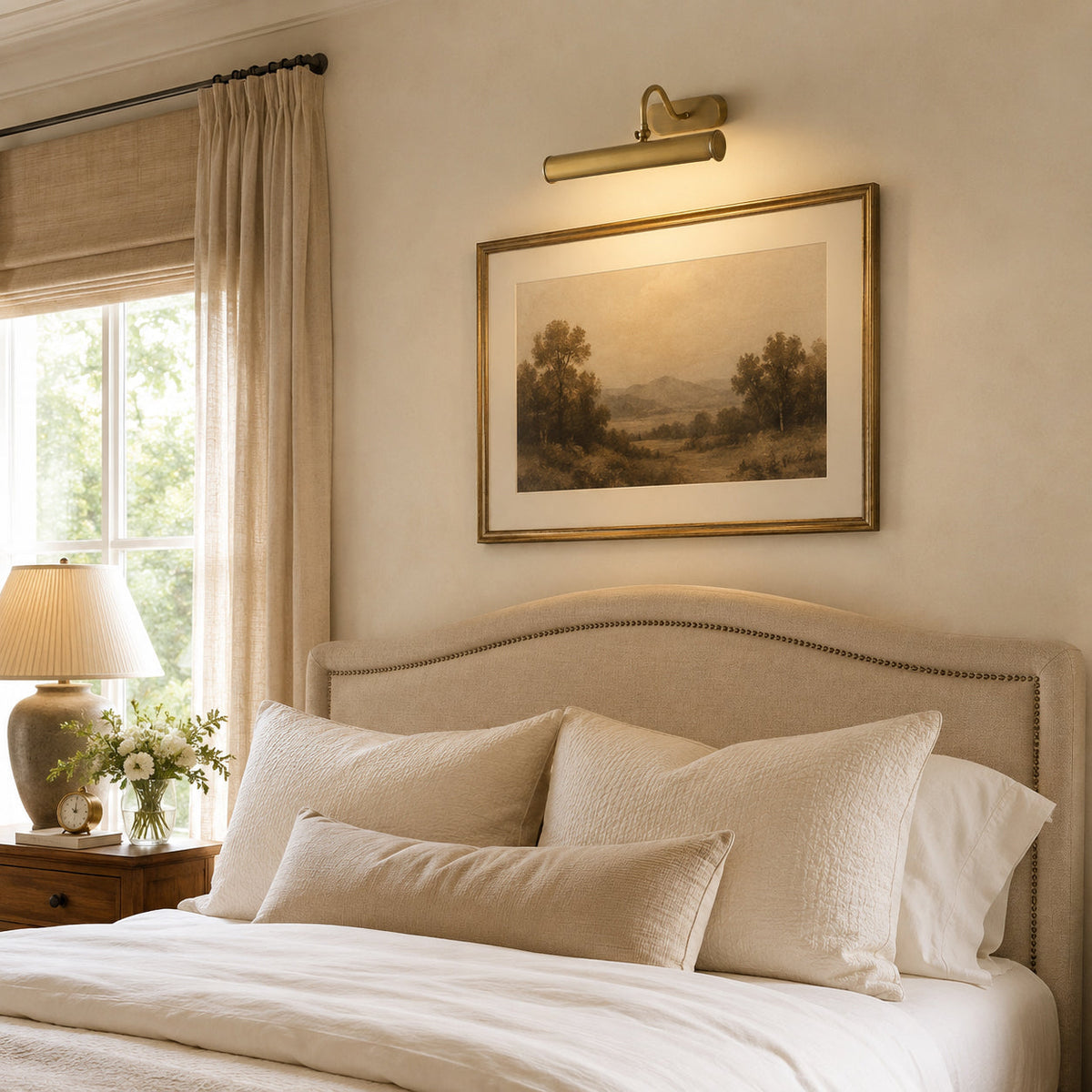 The Ainsworth Wall Sconce in a Black finish.