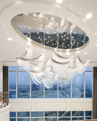 Eurrinia Verre Aile Groupe Lustre