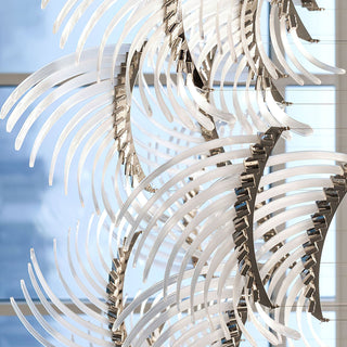 Eurrinia Verre Aile Groupe Lustre