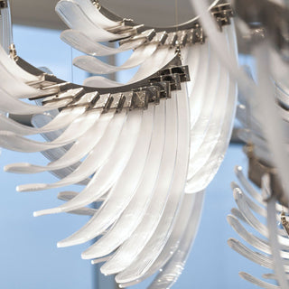 Eurrinia Verre Aile Groupe Lustre
