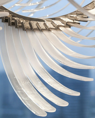 Eurrinia Verre Aile Groupe Lustre