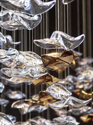 Cezorisra Lustre Linéaire en Laiton de Luxe
