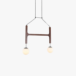 Terra Lustre Géométrique en Bois