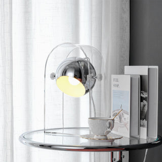 Tynza Lampe de Table en Acier Futuriste