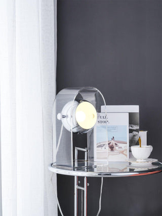 Tynza Lampe de Table en Acier Futuriste