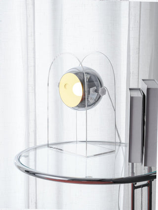 Tynza Lampe de Table en Acier Futuriste