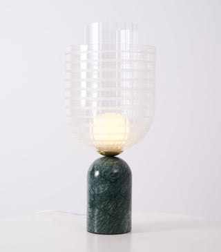 Selisette Lampe de Table en Marbre Élégante