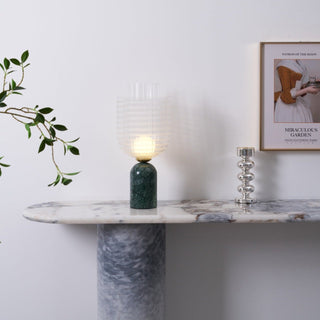 Selisette Lampe de Table en Marbre Élégante