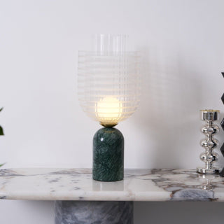 Selisette Lampe de Table en Marbre Élégante