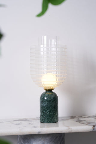 Selisette Lampe de Table en Marbre Élégante