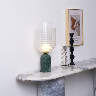 Selisette Lampe de Table en Marbre Élégante