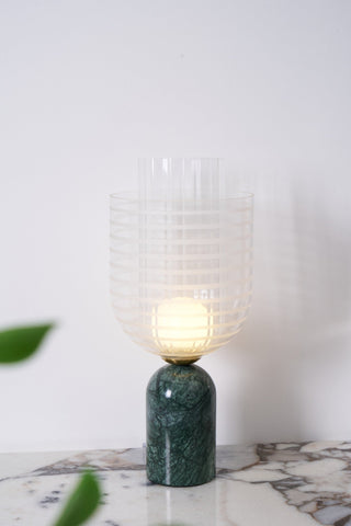 Selisette Lampe de Table en Marbre Élégante