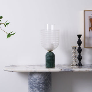 Selisette Lampe de Table en Marbre Élégante