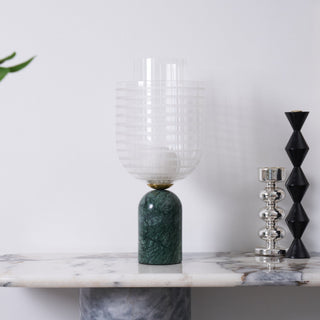 Selisette Lampe de Table en Marbre Élégante
