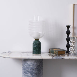 Selisette Lampe de Table en Marbre Élégante