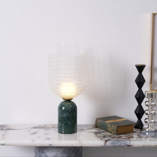 Selisette Lampe de Table en Marbre Élégante