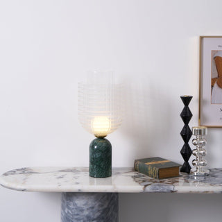 Selisette Lampe de Table en Marbre Élégante